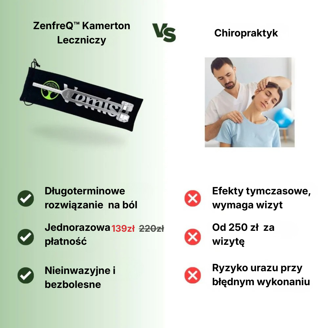 ZenfreQ Kamerton Leczniczy 128Hz